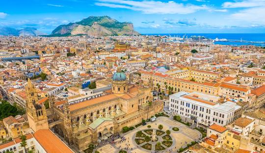Night Falls in Palermo