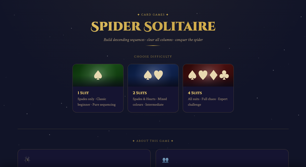 Spider Solitaire